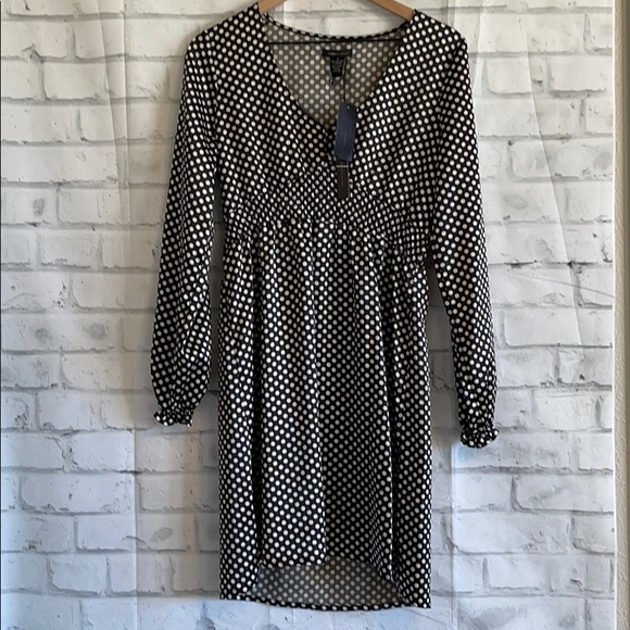 BCBGMaxAzria Dresses & Skirts - NWT BCBG Maxxazria Polka Dot Aprin Dress
